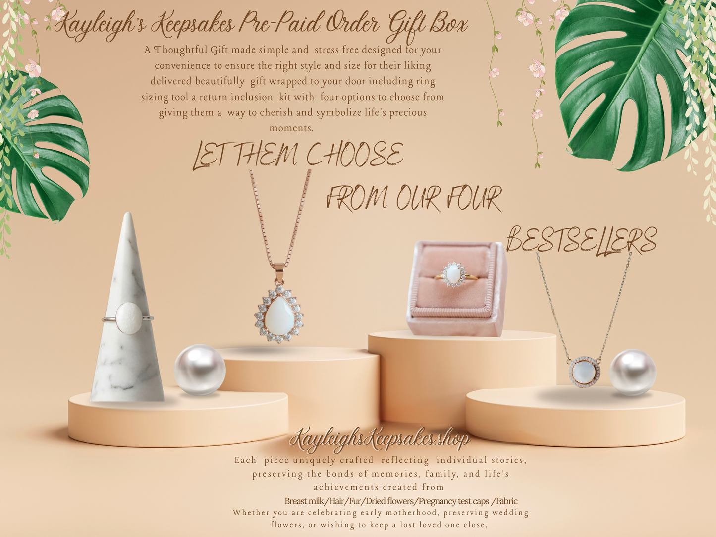 Gifting Keepsake Order Box