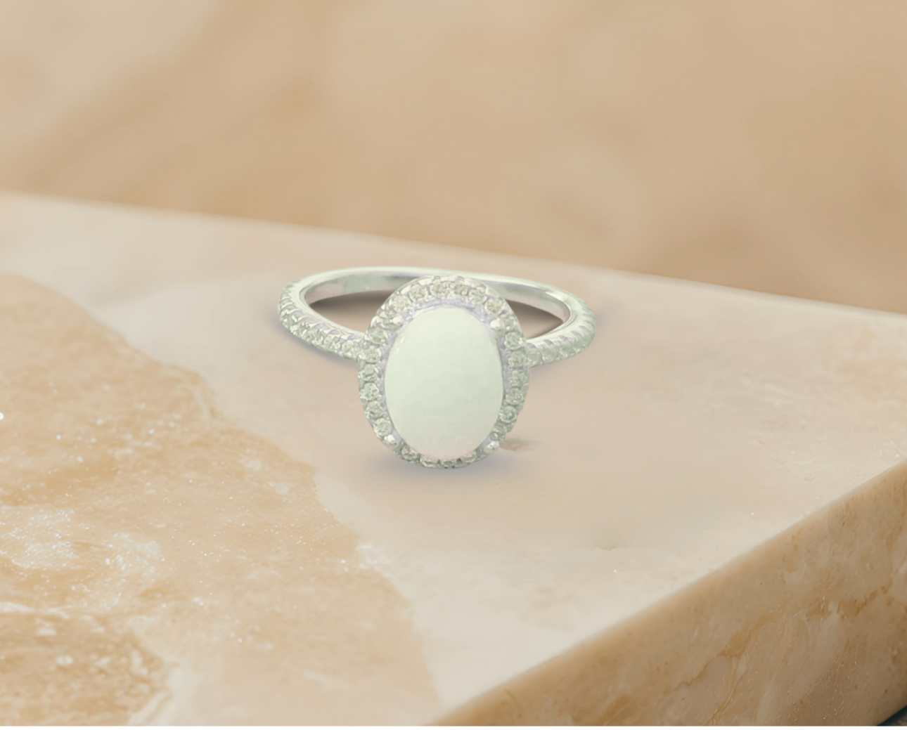 Ophelia Halo Ring