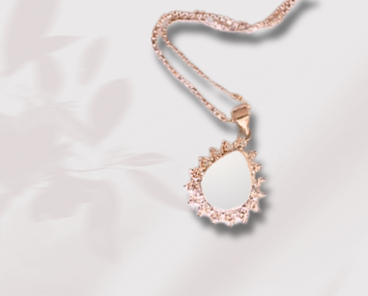A Drop of Liquid gold Necklace